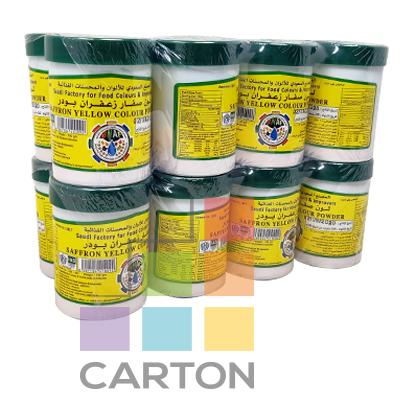 SAFFRON YELLOW FOOD COLOR - 12*100GM